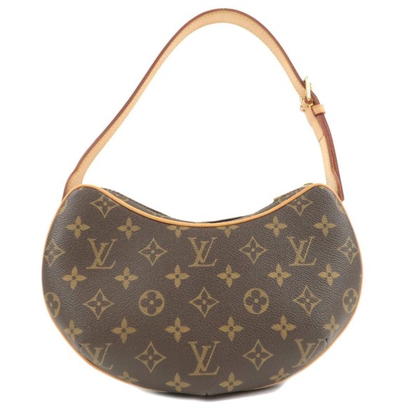 Pochette Croissant Monogram Canvas Shoulder Bag - Picture 2 of 7